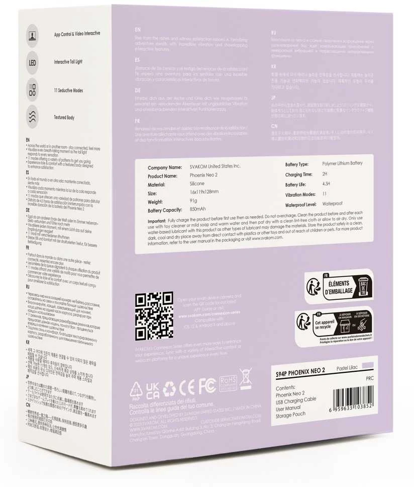 Phoenix Neo 2 Pastel Lilac
