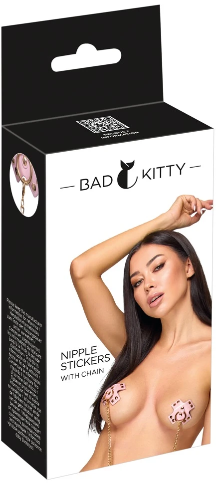 Pink Rožinė BK Nipple Stickers Rožinė Chain