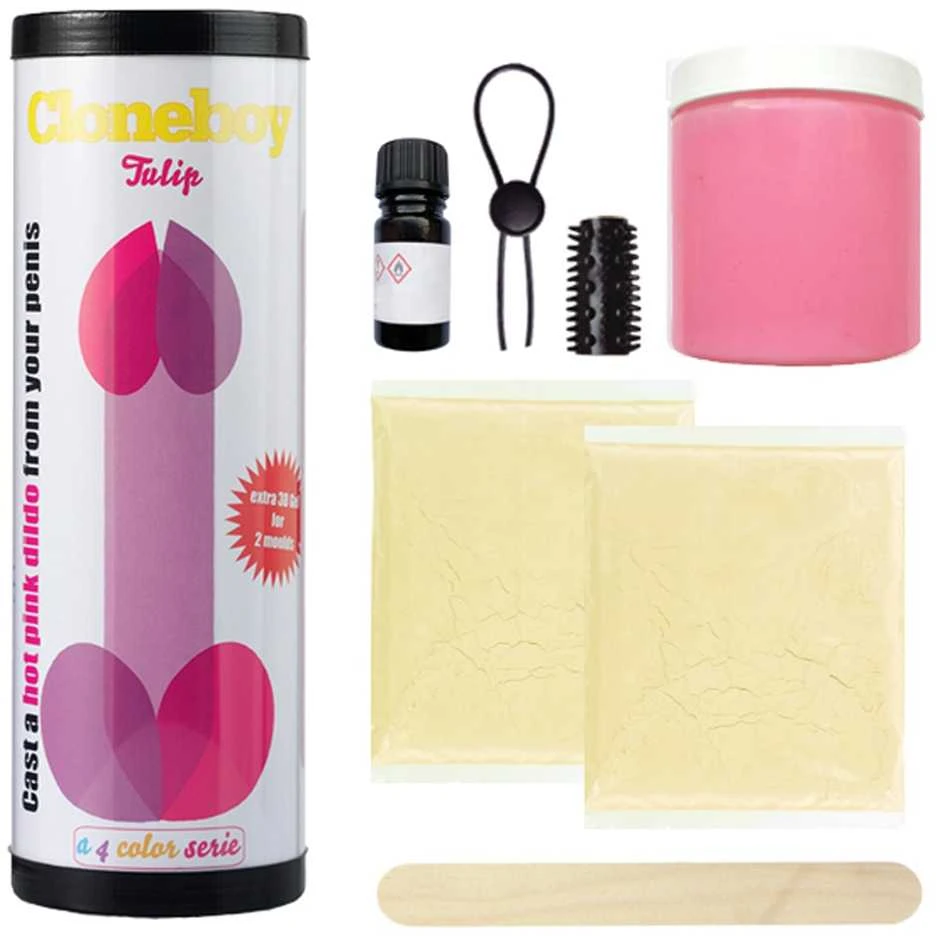Pink Cloneboy Dildo Hot Rožinė