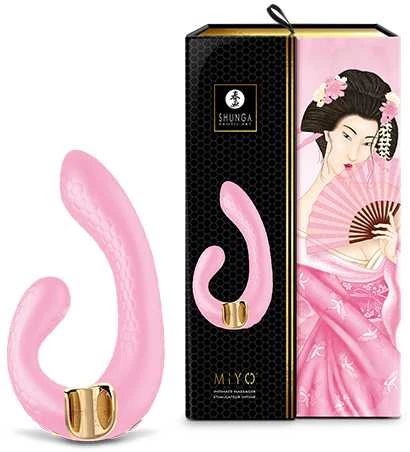 Rožinė Shunga - Miyo Intimate Massager Light Rožinė