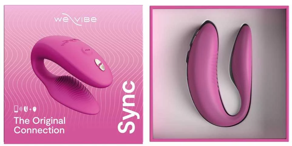 Pink Rožinė Sync2 by We-Vibe Rožinė