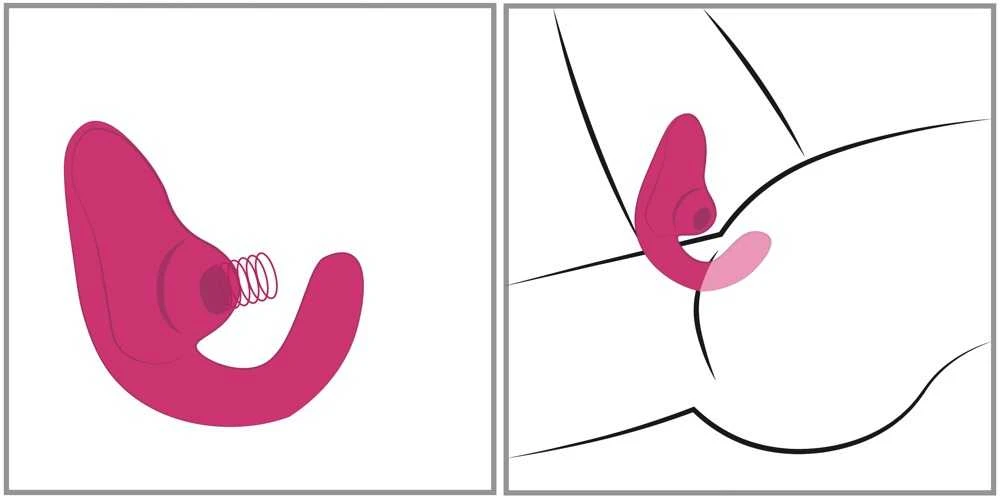WOMANIZER Rožinė Wom. Blend Vibrant Rožinė