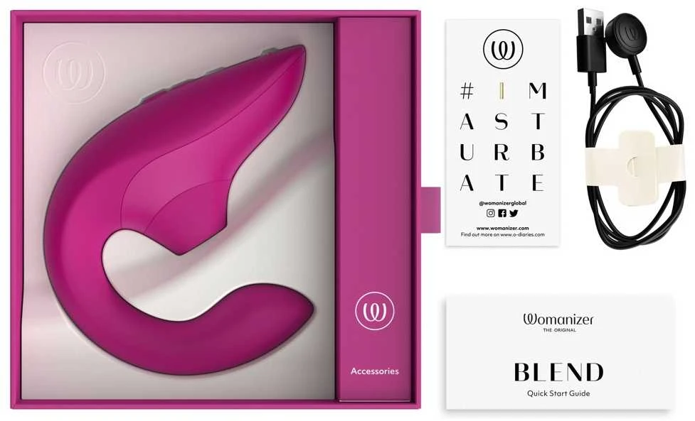 WOMANIZER Rožinė Wom. Blend Vibrant Rožinė