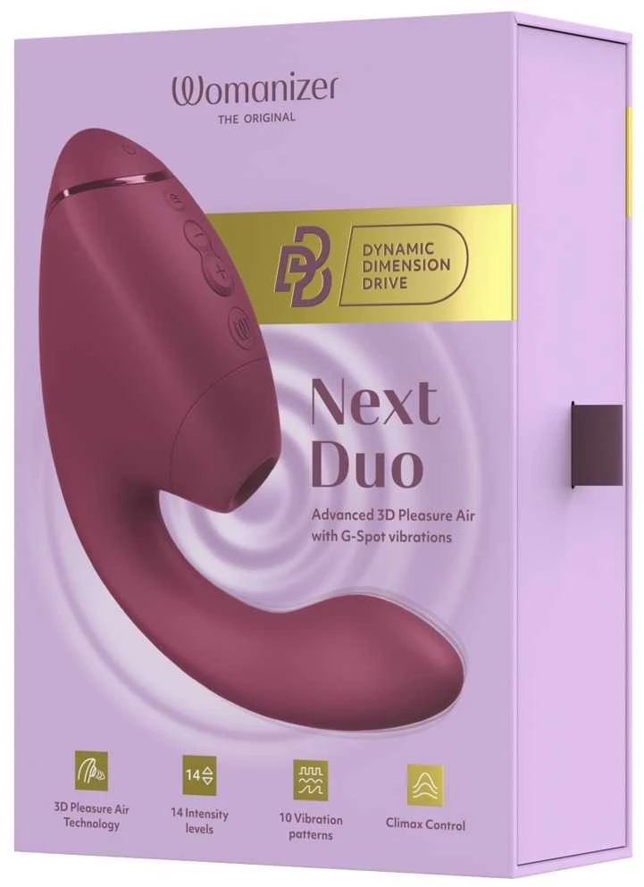 Rožinė Womanizer Next Duo Dusky Rožinė