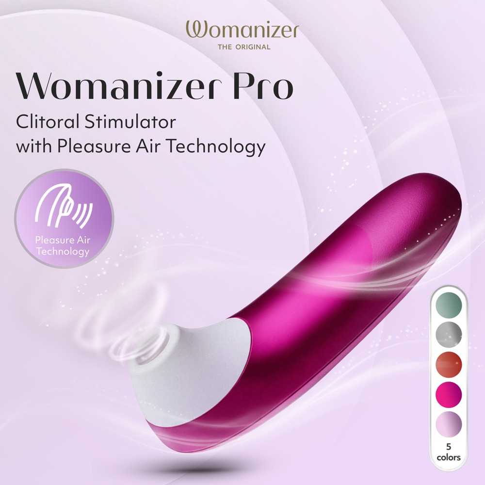 Pink Womanizer Pro Rožinė