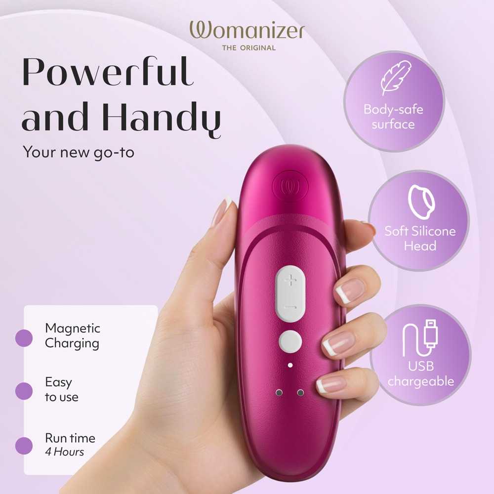 Pink Womanizer Pro Rožinė