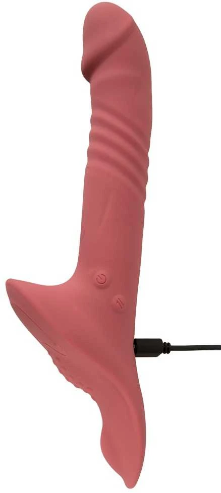 Pink Rožinė Your Strap-On Vibrator Rožinė