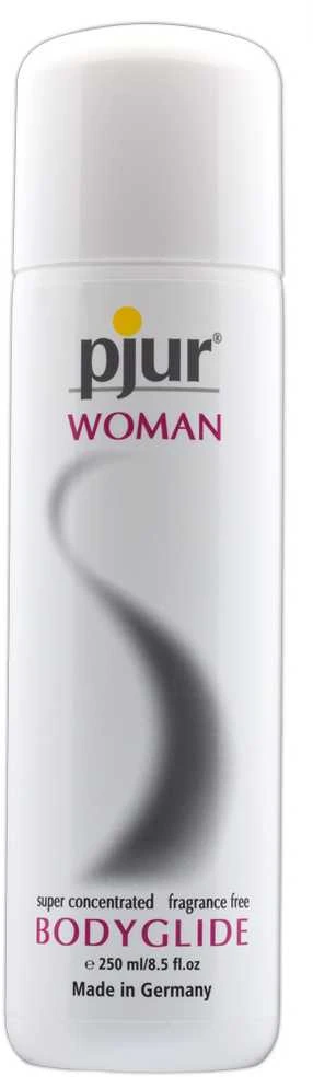 Pjur Woman Silikono pagrindo lubrikantas moterims (250 ml)