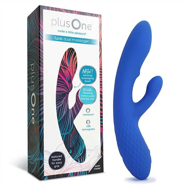 PlusOne Luxe Dual Rabbit Vibrator