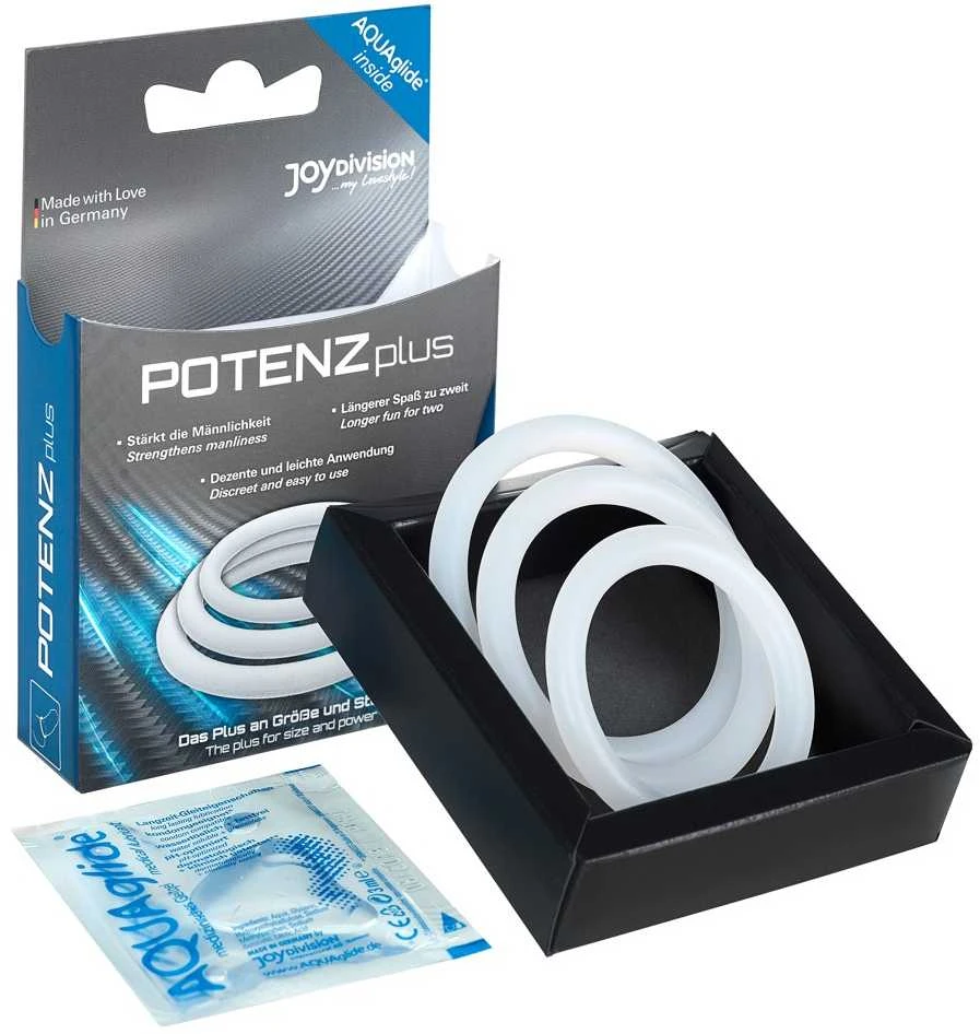 Joydivision Toys POTENZplus x 3 Mix S,M,L