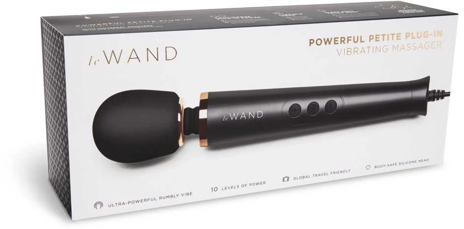 Le Wand Galingas Petite Plug-in juodas