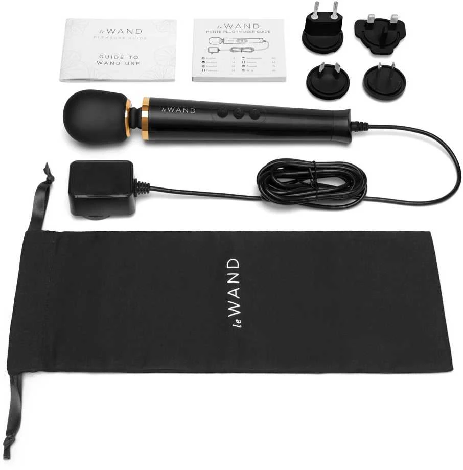 Le Wand Galingas Petite Plug-in juodas