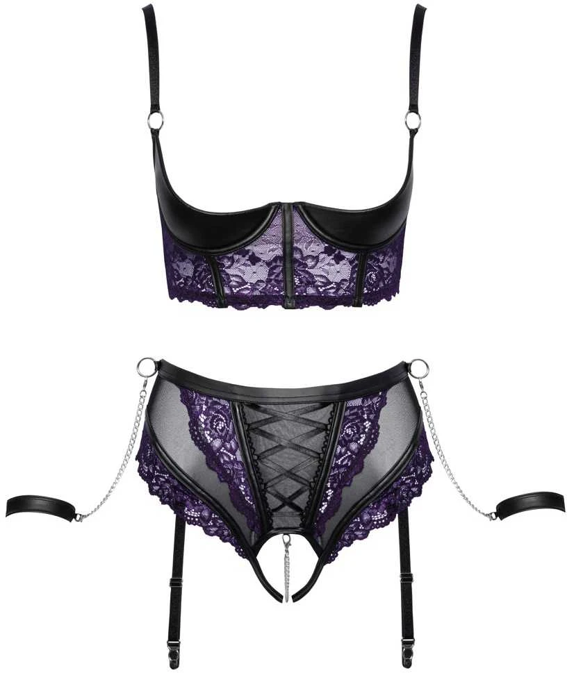 Cottelli Bondage Quarter Cup Bondage 85C/XL