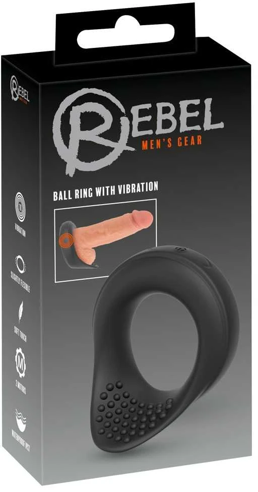 Rebel Ball žiedas su vibracija