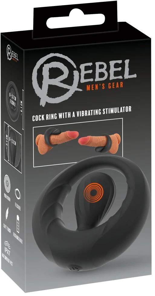 Rebel Cock Ring w Vibrating St