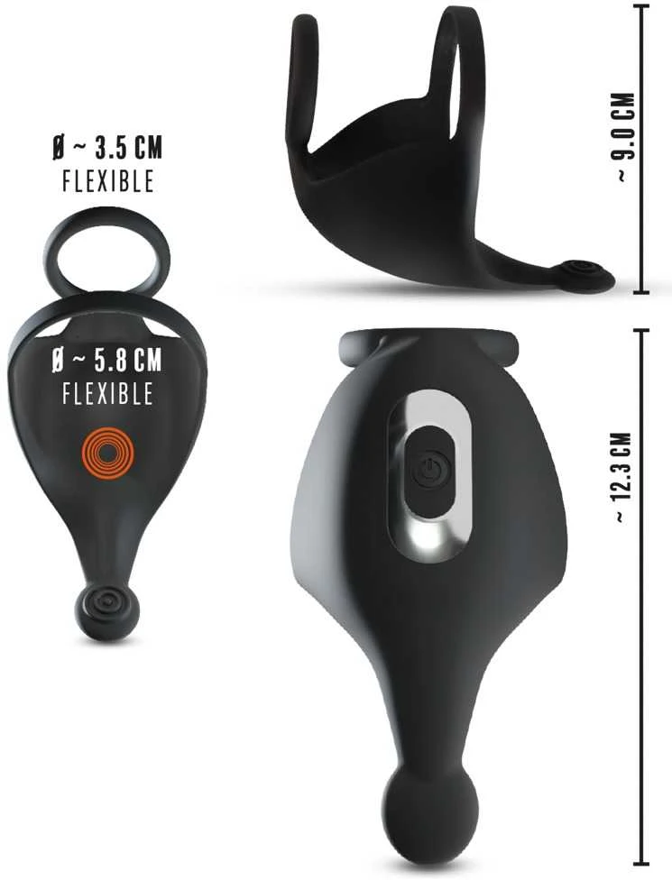 Rebel Cock žiedas su RC Ball m