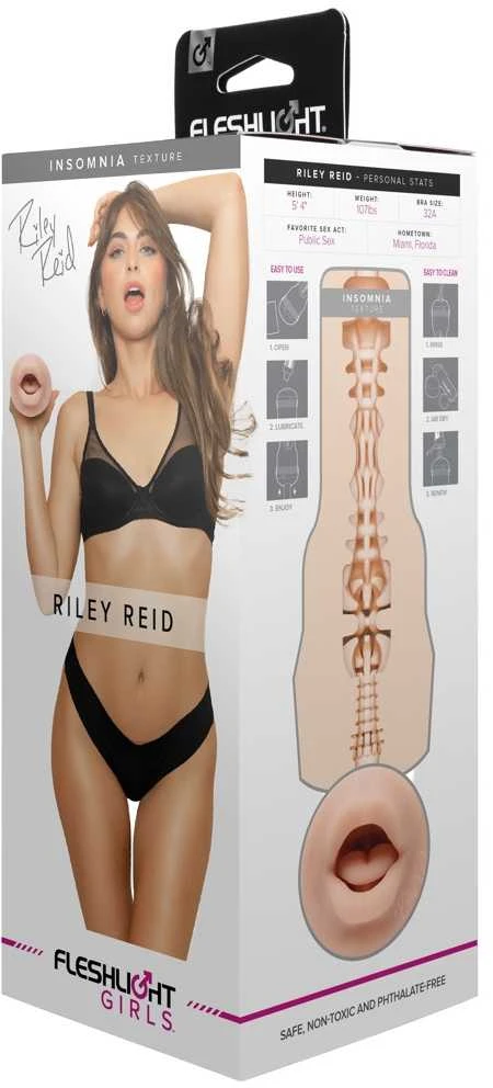 Fleshlight Riley Reid nemigos burna
