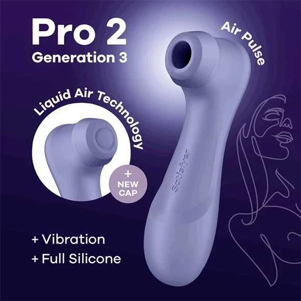 Satisfyer - Pro 2 Generation 3 Alyvinė