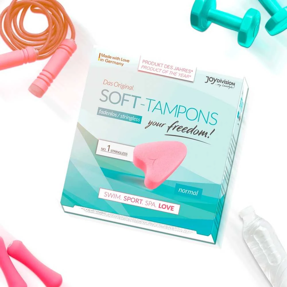Set 3 Soft Tampons Joydivision tamponai