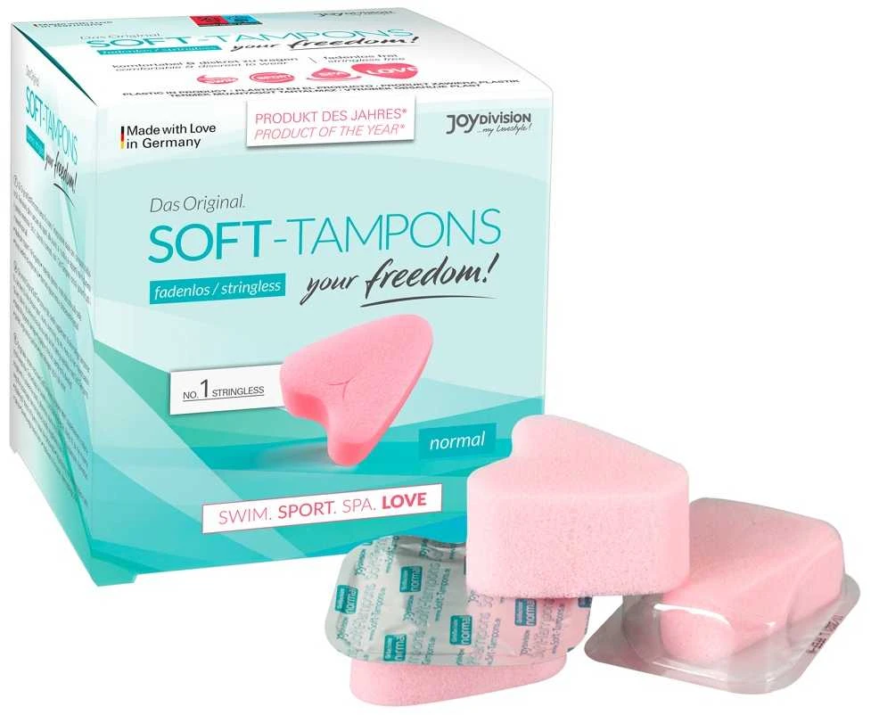 Set 3 Soft Tampons Joydivision tamponai