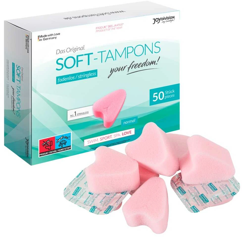 Joydivision Set 50 Soft Tampons Joydivisio tamponai