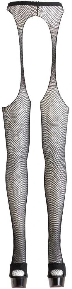 Cottelli Legwear Sex Tights juodas S/M