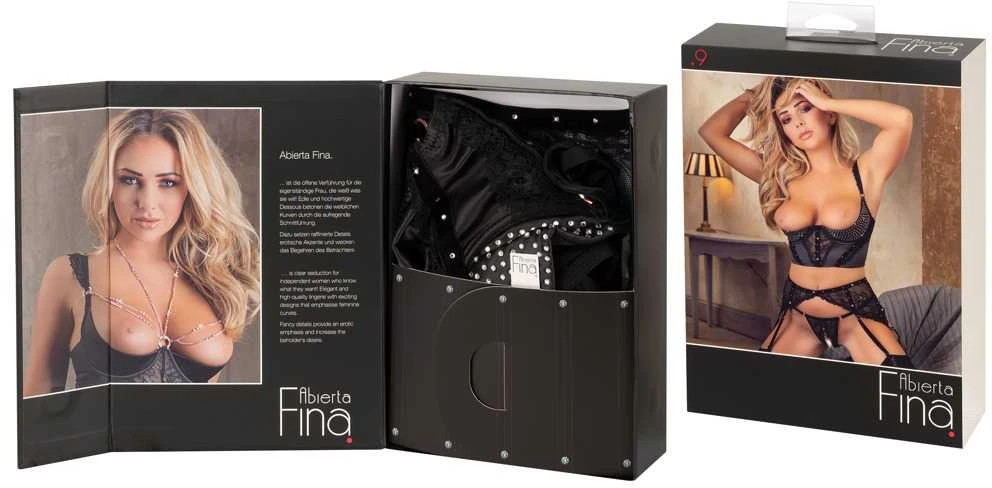 Abierta Fina Lentynų liemenėlių rinkinys 75B/S