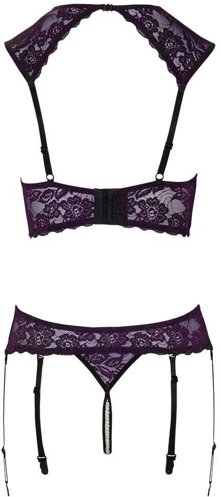 Cottelli Shelf Bra Set Violetinė 75B/S