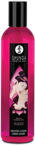 Shunga Bath Experience Shunga - Dušo želė Frosted Cherry prausiklis 250 ml