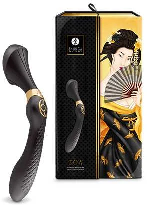 Shunga - Zoa Intimate Massager Juodas