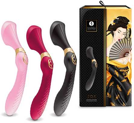 Shunga - Zoa Intimate Massager Raspberry