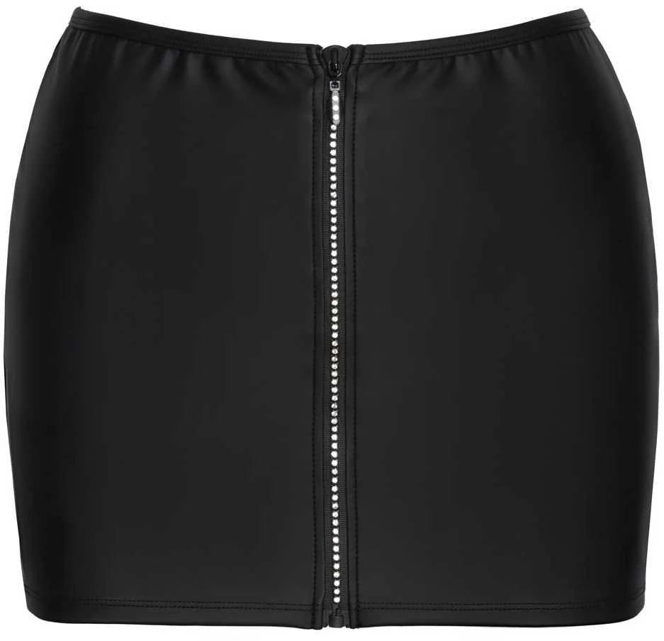 Skirt Rhinestone Zip M