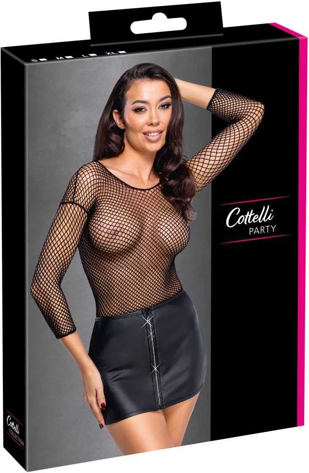 Skirt Rhinestone Zip S