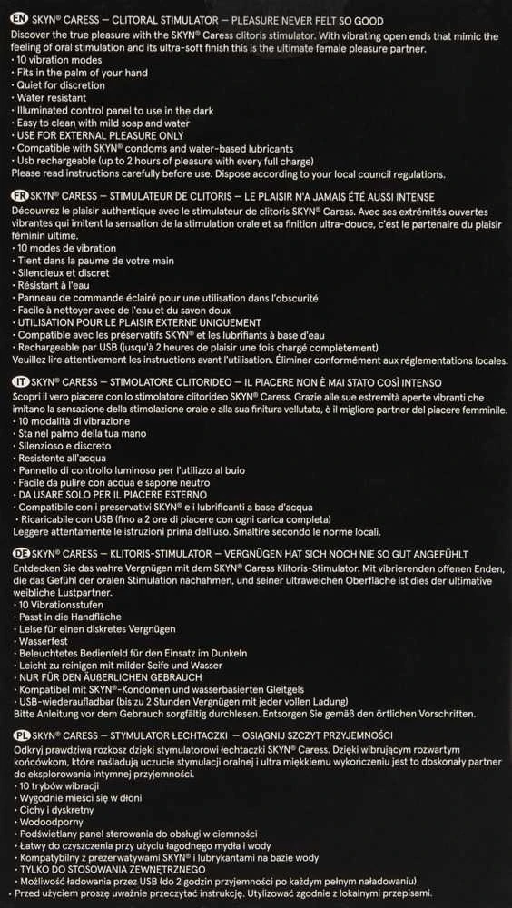 SKYN Caress Clitoral Stimulator klitorio stimuliatorius