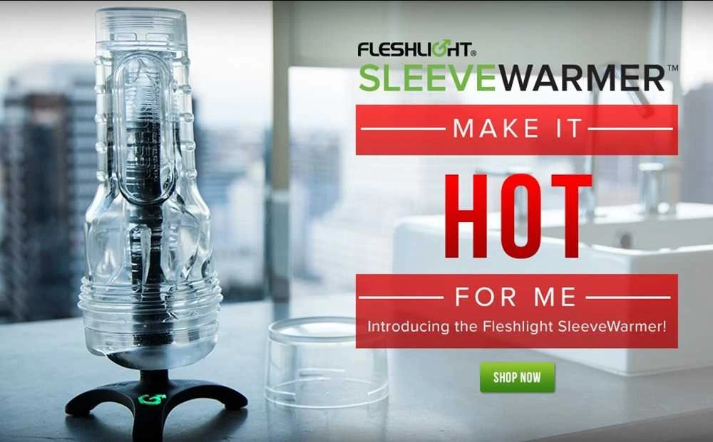 Fleshlight Rankovių šildytuvas