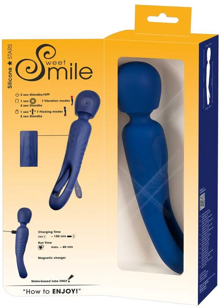 Smile Šypsenos lazdelė 2in1 su brūkštelėjimu