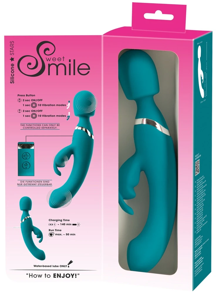 Smile 3in1 Wand, Rabbit and Vi