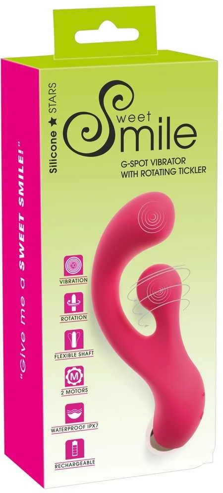 „Smile“ G taško vibratorius su rotacija