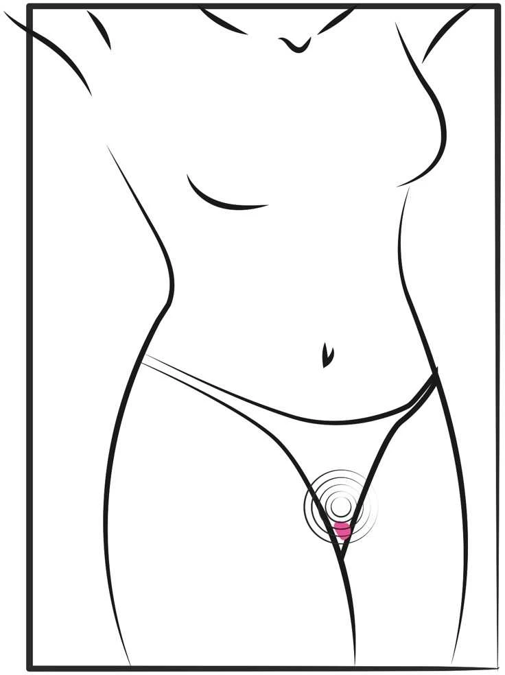 „Smile RC Panty“ vibratorius širdelė