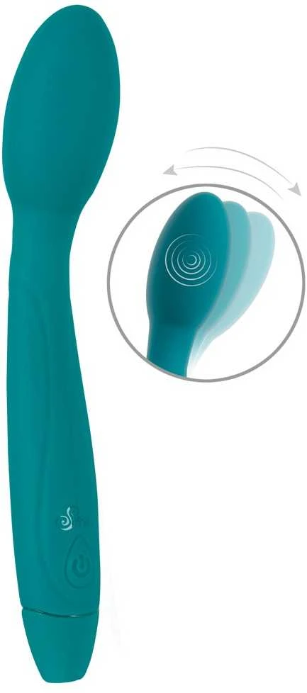 Smile Šypsenos vibratorius su linkčiojančia galvute