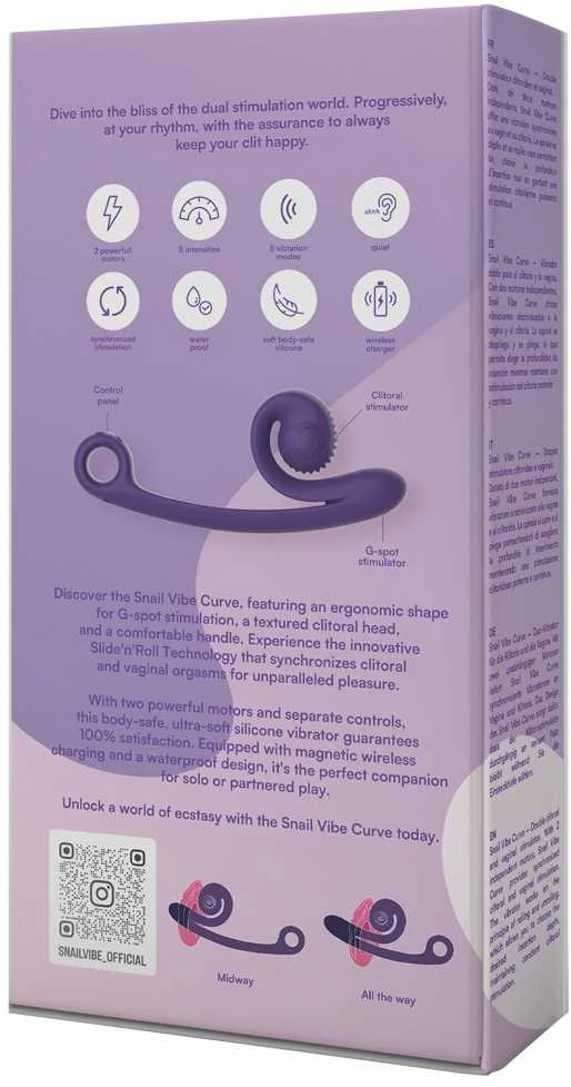 Snail Vibe Curve Violetinė