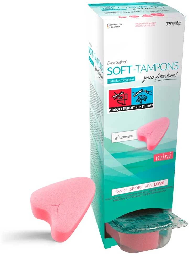 Joydivision Soft Tampons mini 10pcs tamponai