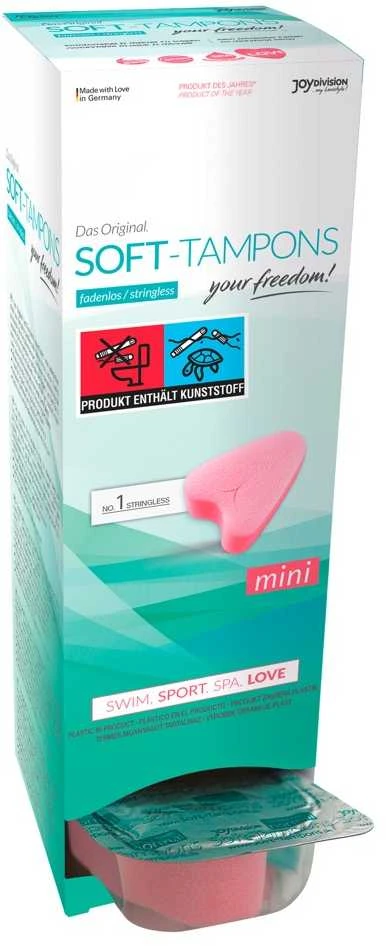 Joydivision Soft Tampons mini 10pcs tamponai