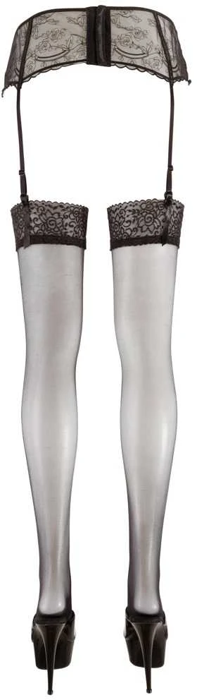 Cottelli Legwear Stockings juodas 5