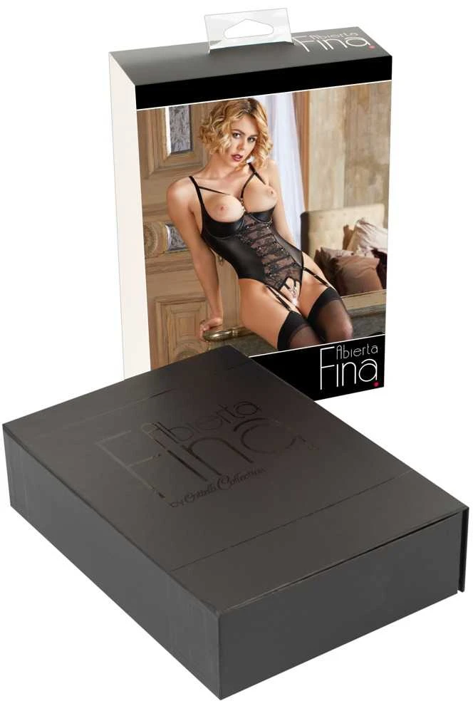 Abierta Fina String Body su lentynos liemenėle 75B/S