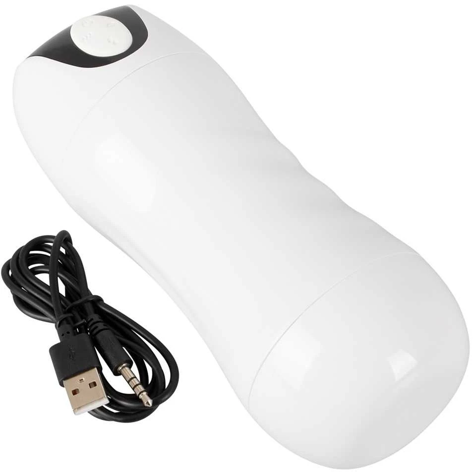 Stroker Masturbator su 2 linksmybėmis