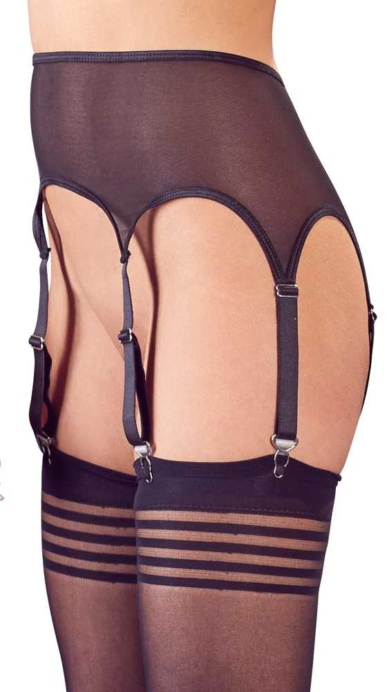 Noxqse Suspender Belt Juodas S/M