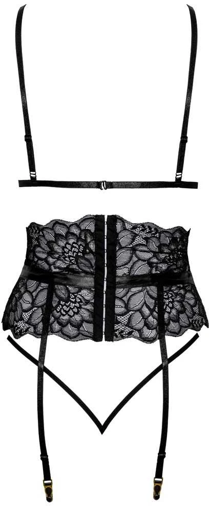 Suspender Set juodas S/M