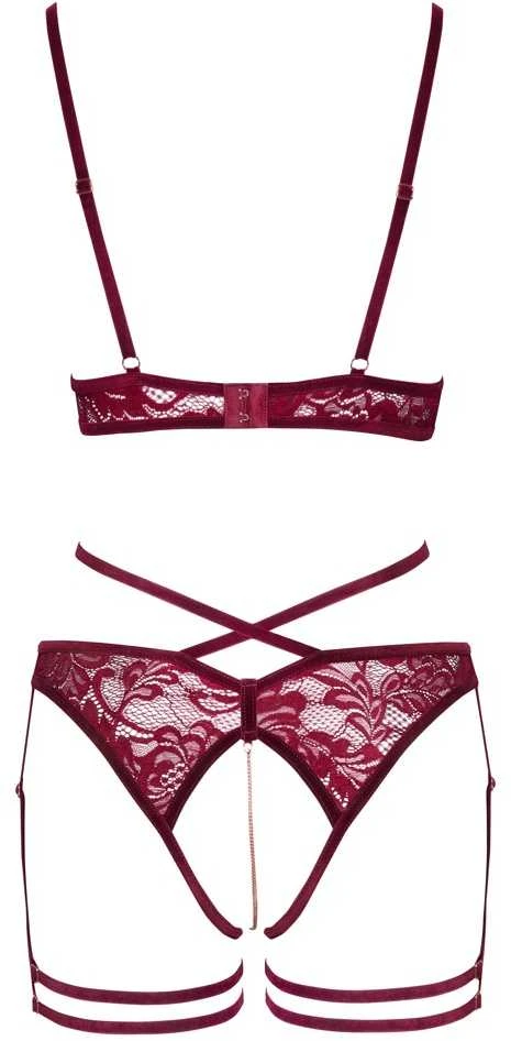 Suspender Set red S