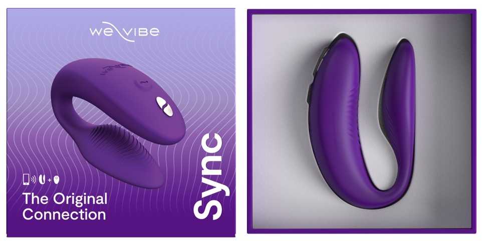 Sync2 by We-Vibe Violetinė